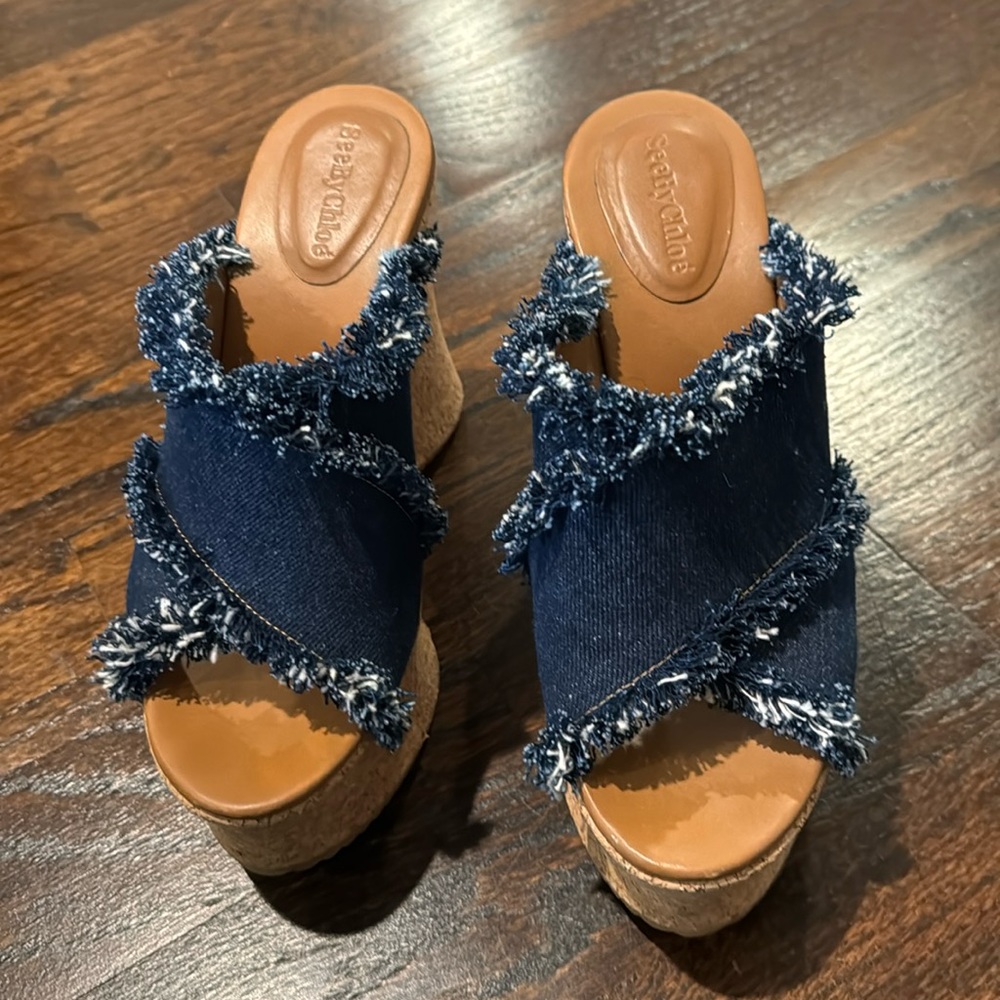 See by Chloe wedges/platforms